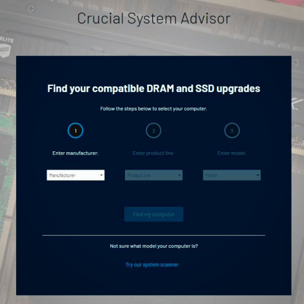 Crucial System Advisor