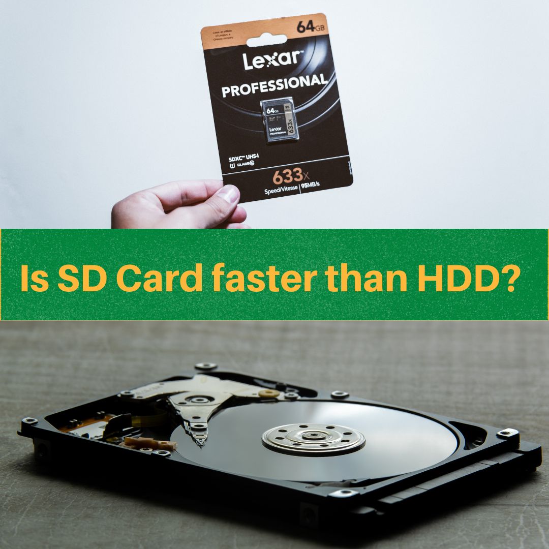 Is SD Card faster than HDD