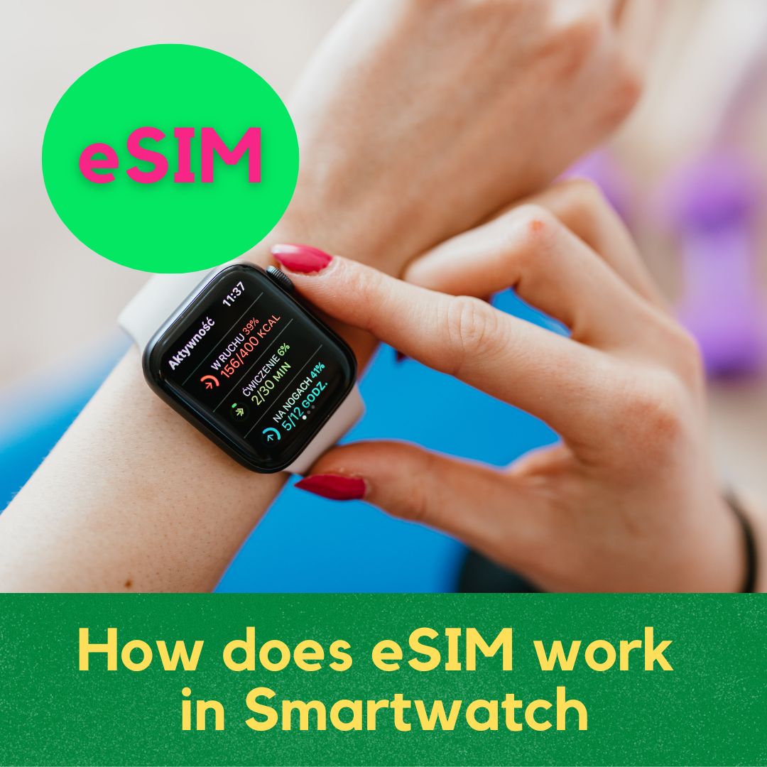 How does eSIM work in Smartwatch