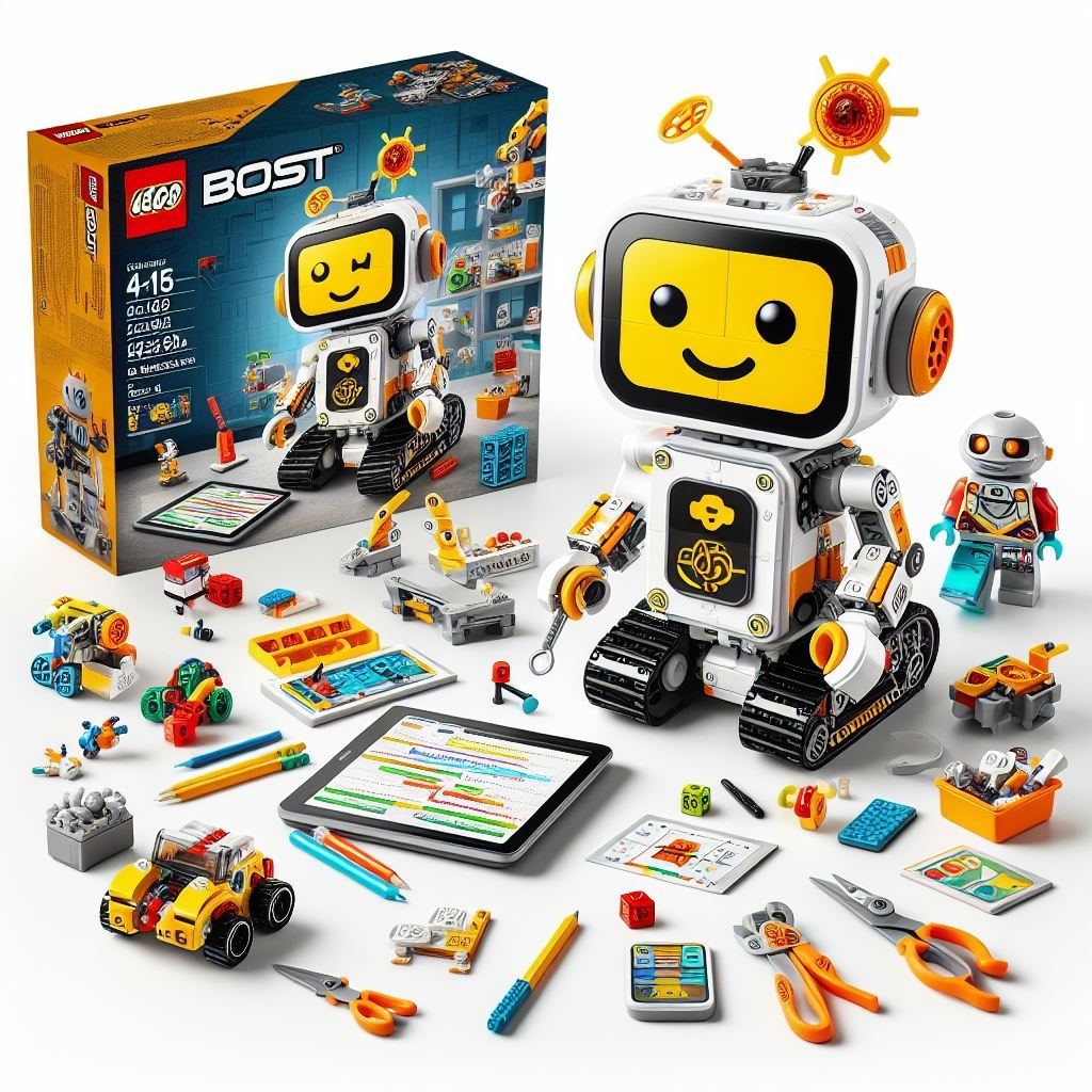 LEGO boost creative toolbox fun robot building set and educational coding kit for kids