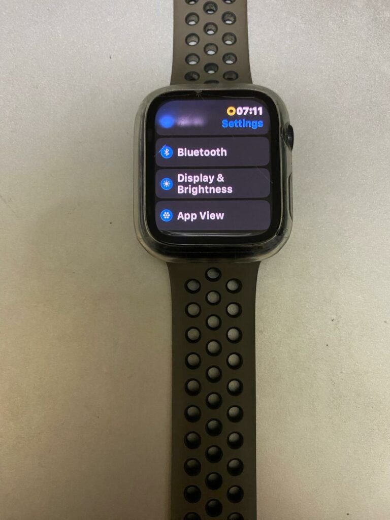 Display & Brightness icon on Apple Smartwatch