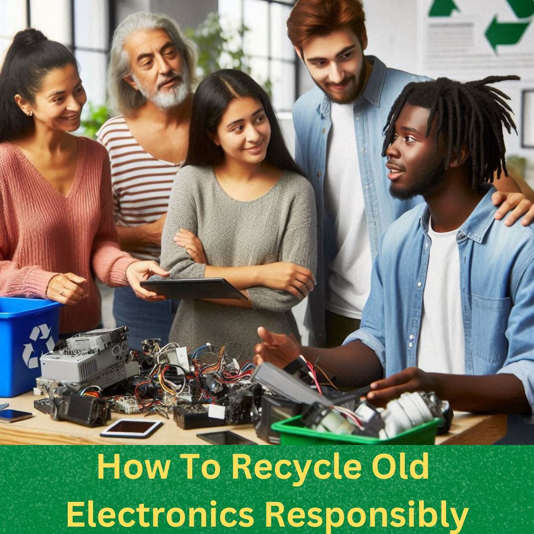 how to recycle old electronics responsibly